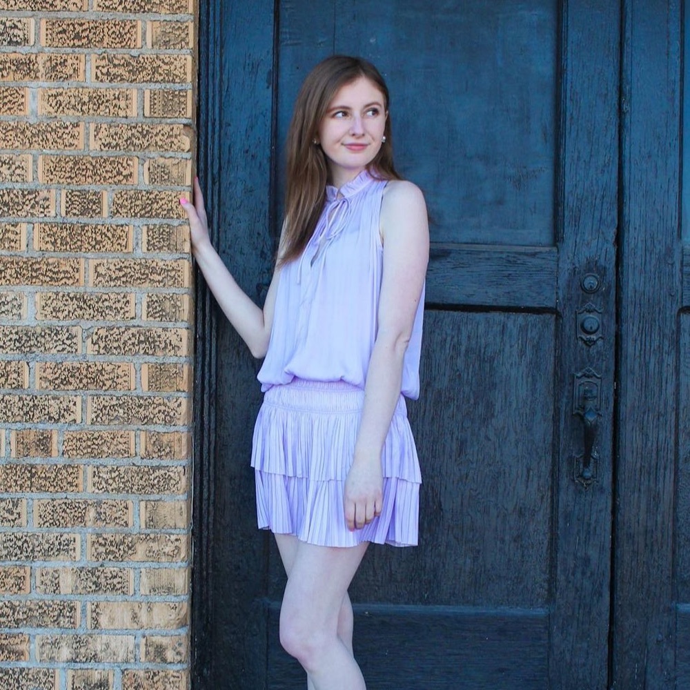 Lavender dress